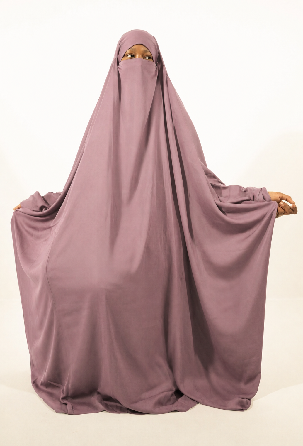 Mauve Tall One Piece Prayer Garment