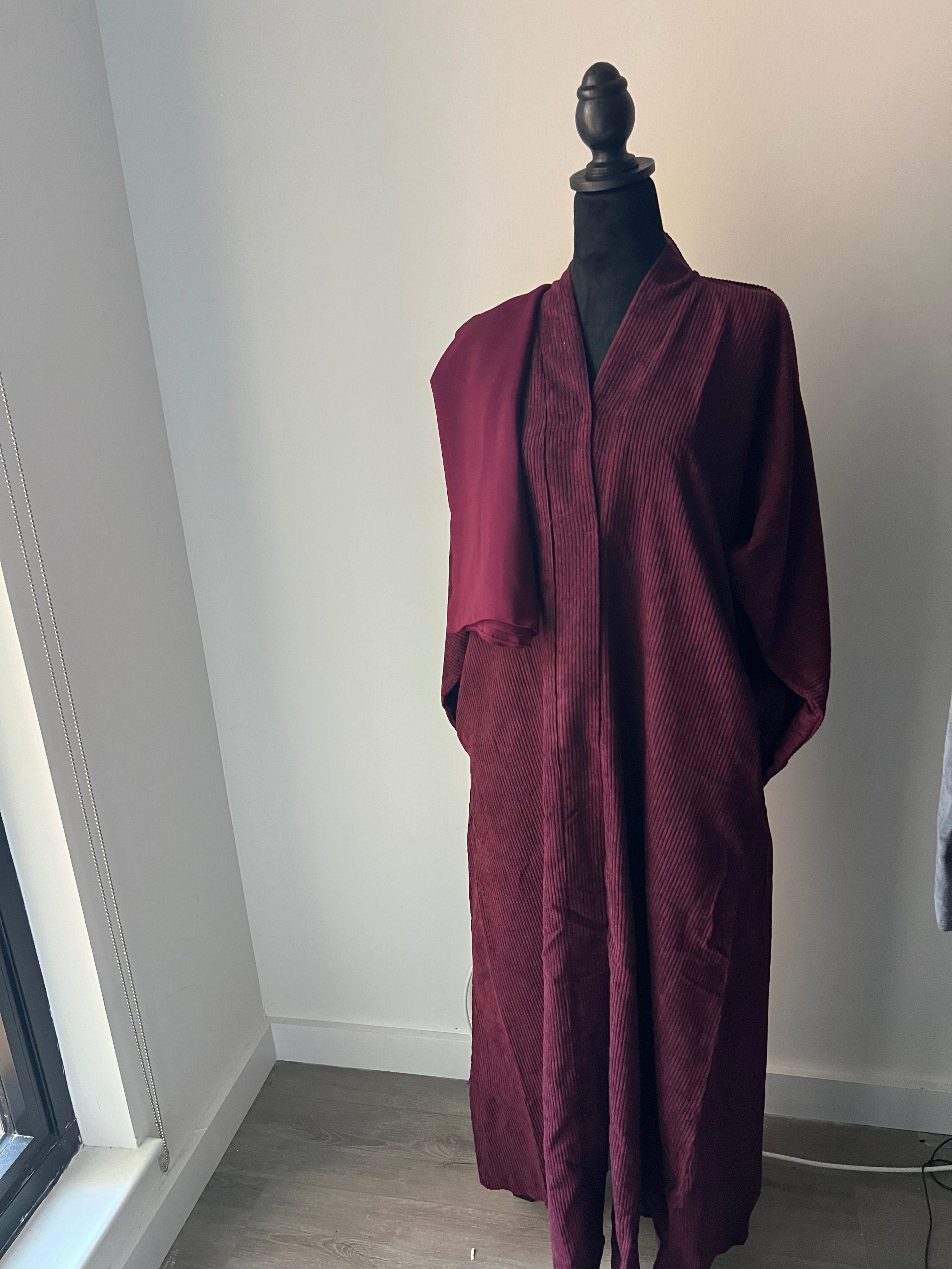 Corduroy Charm Coat + Hijab