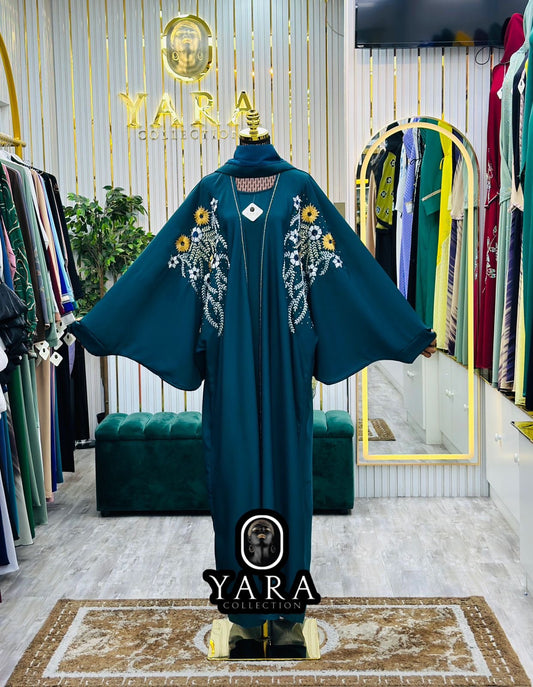 Three Piece Abaya