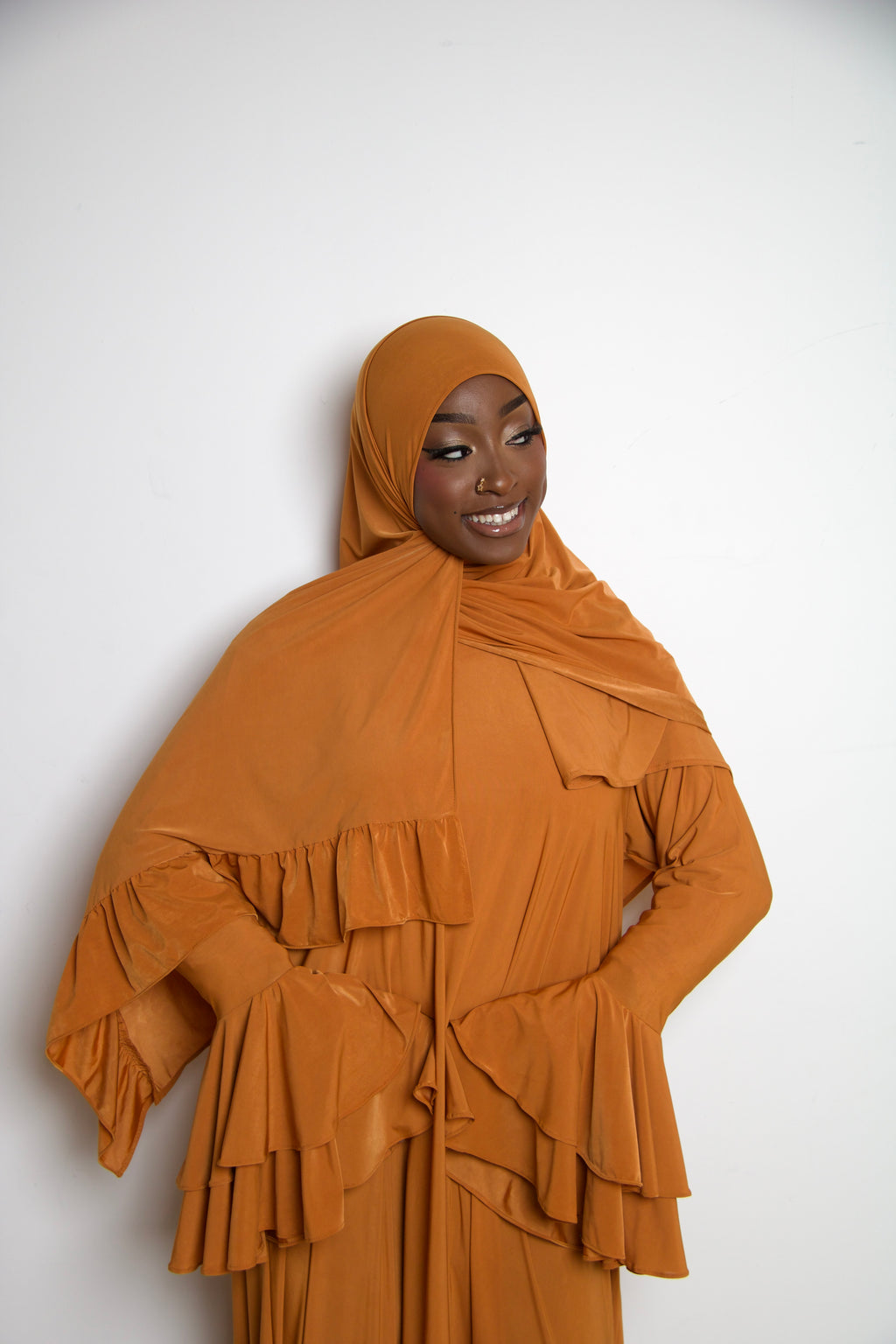 Caramel Double Ruffle Essential Set