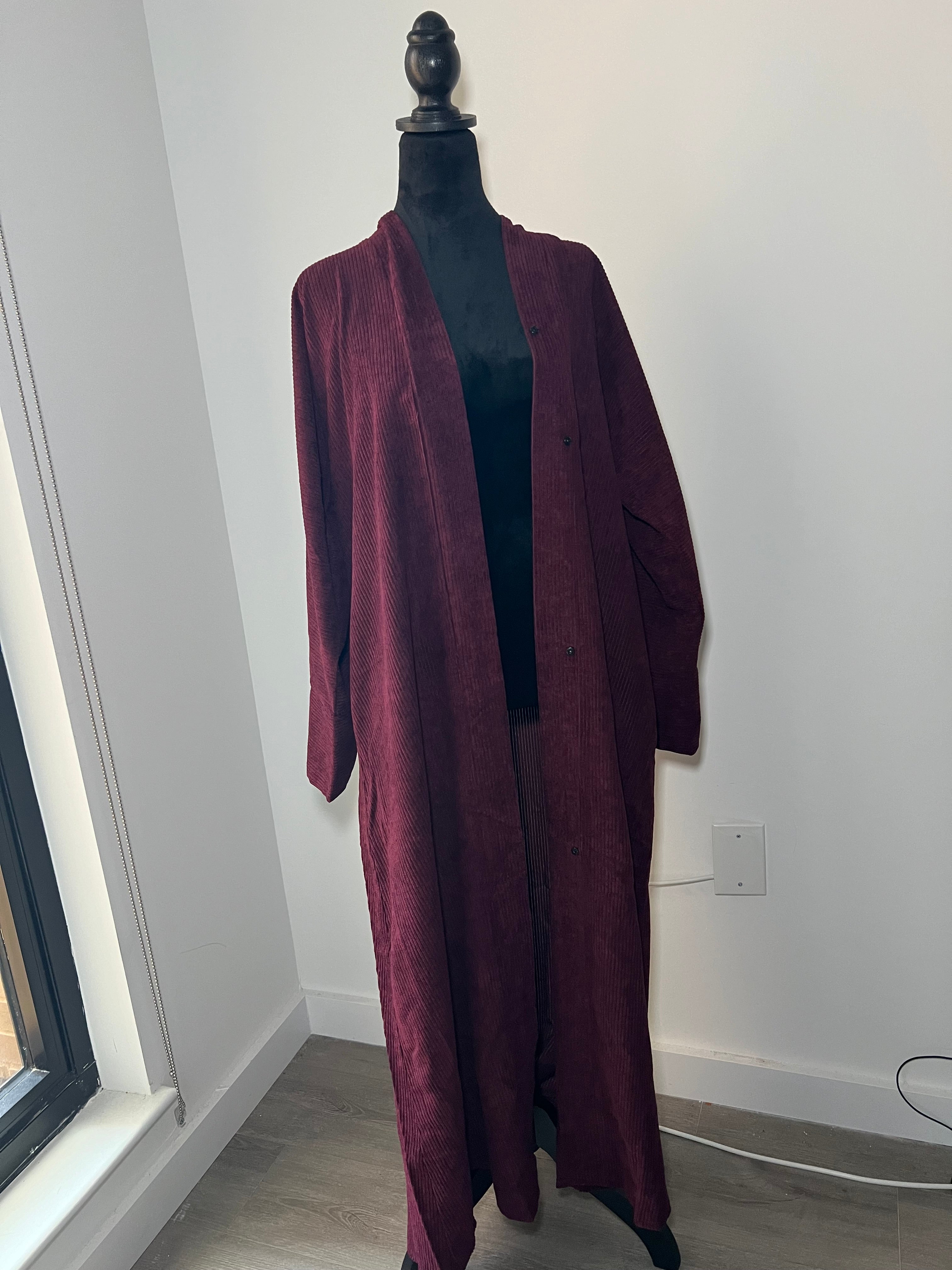 Corduroy Charm Coat + Hijab