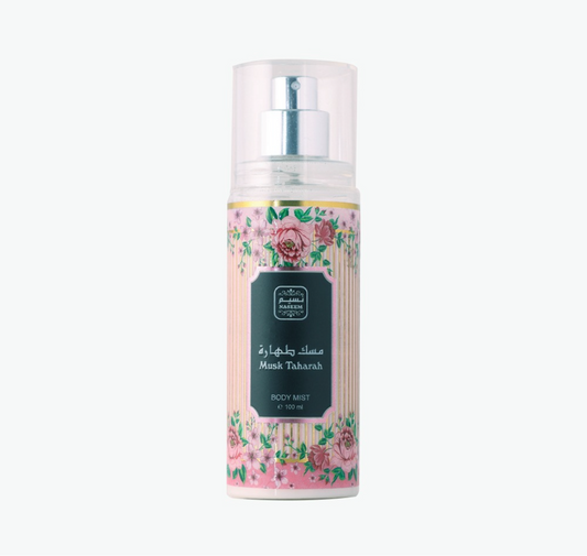 Musk taharah white flower body mist