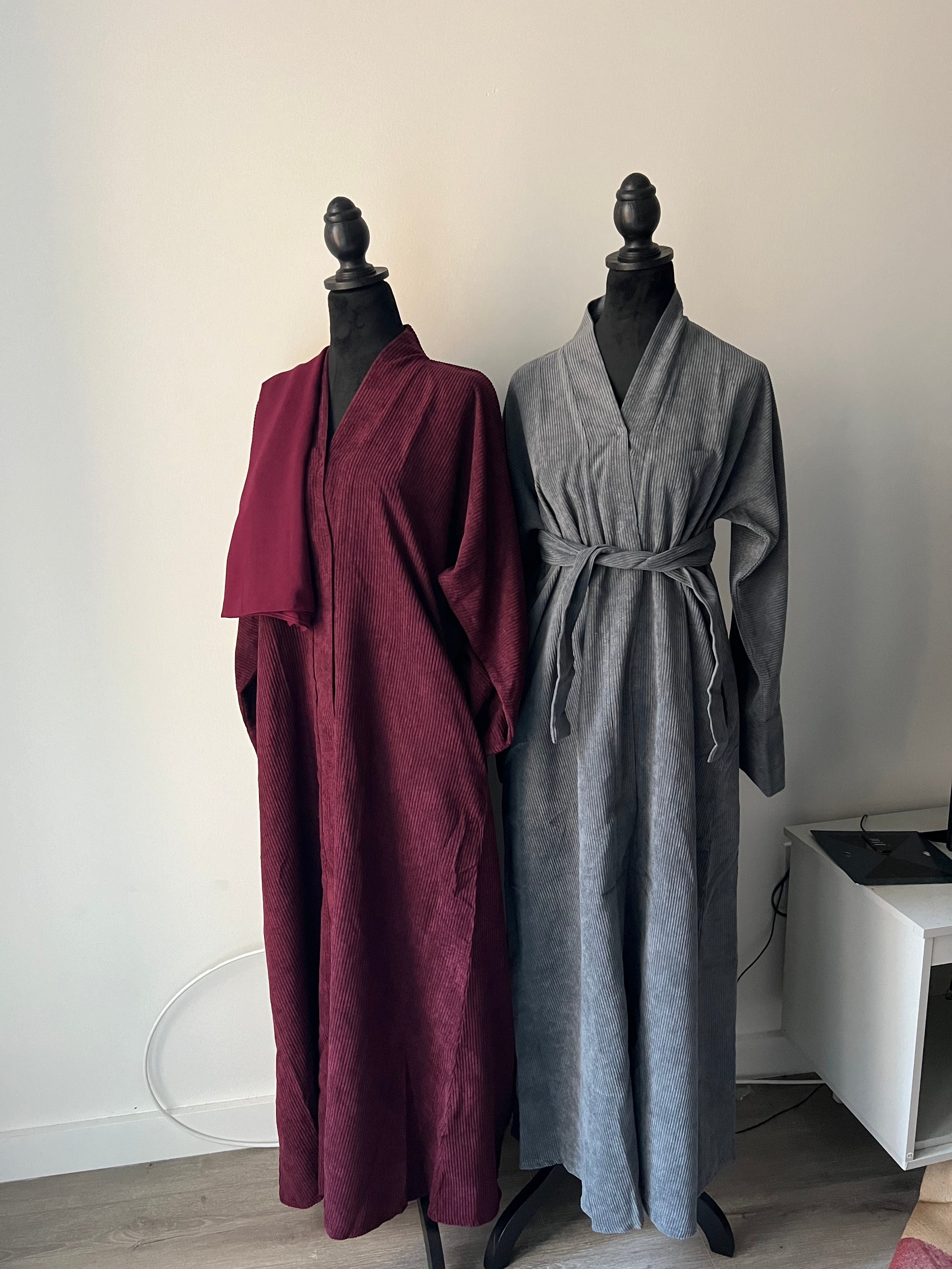 Corduroy Charm Coat + Hijab