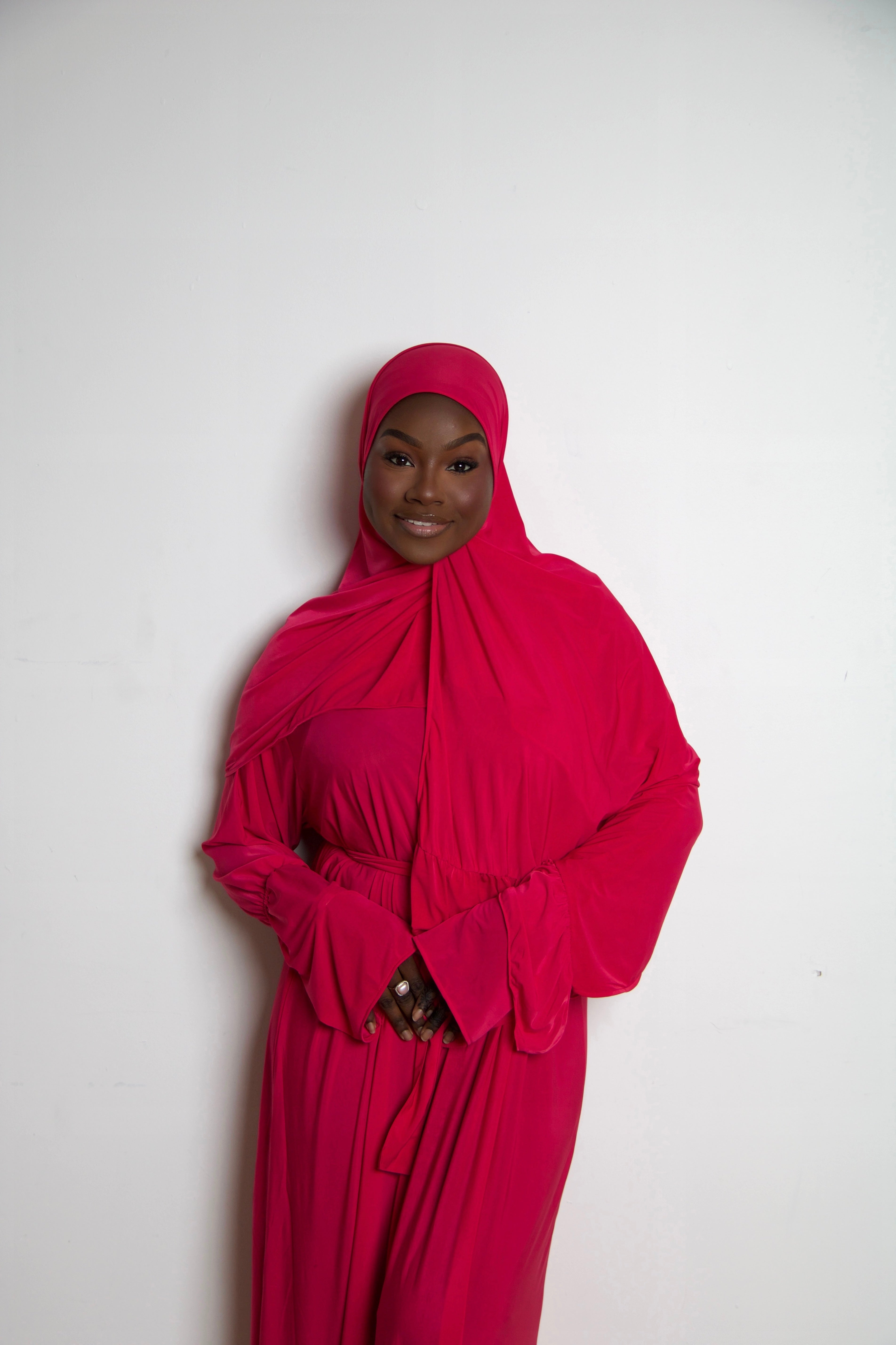 Hot pink Ruffle Essential Set