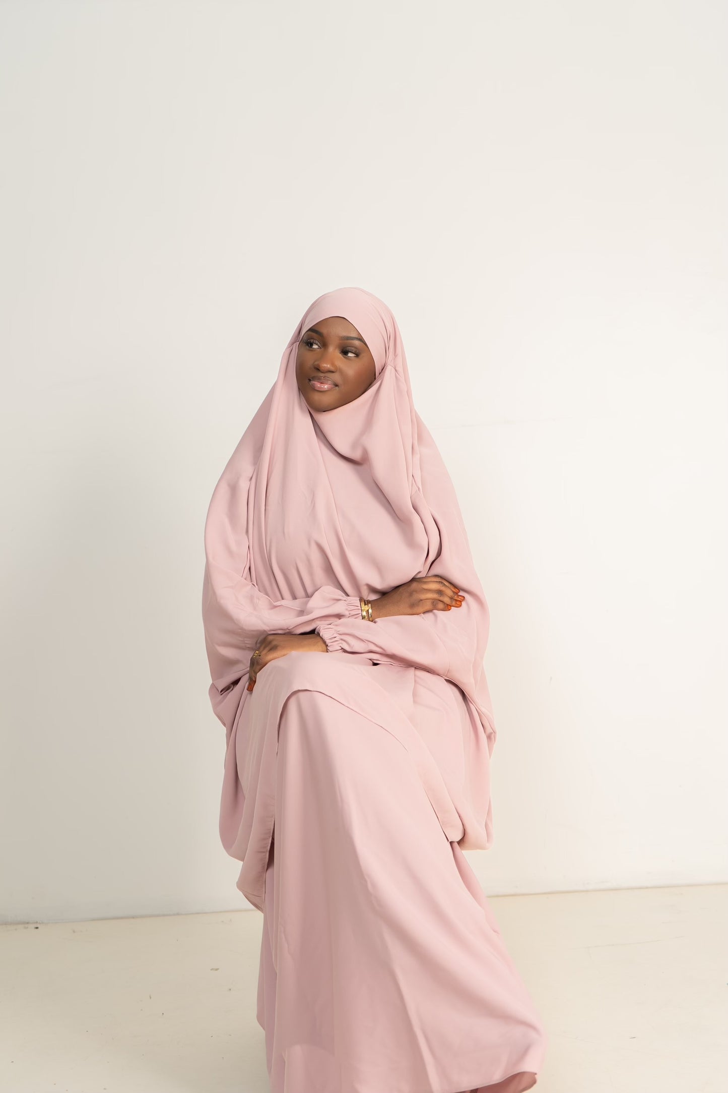 Blush Two Piece Jilbab