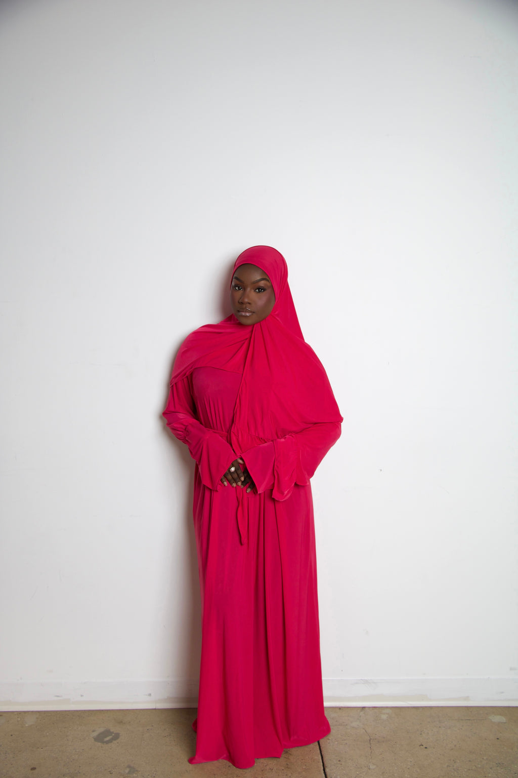 Hot pink Ruffle Essential Set