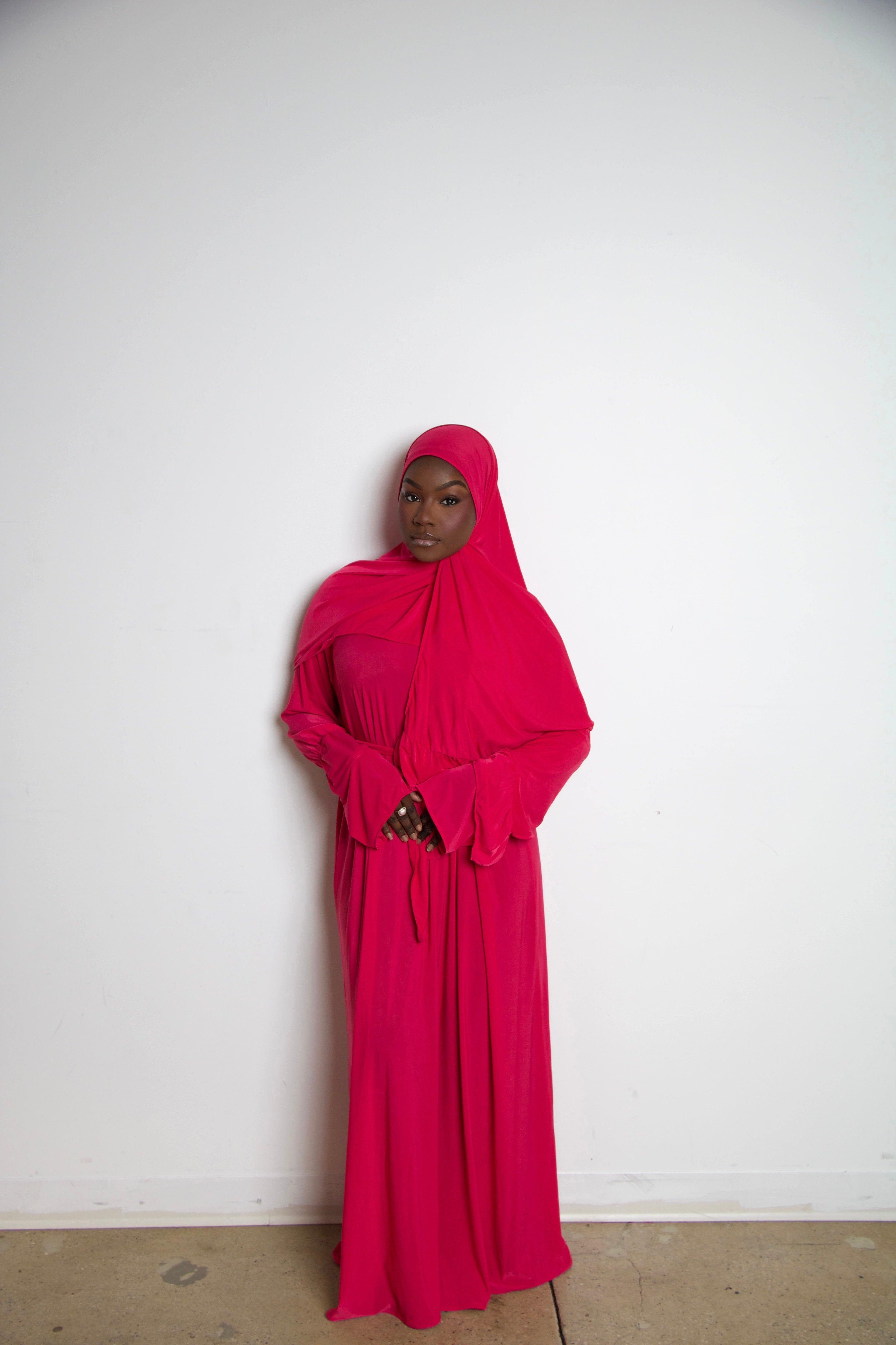 Hot pink Ruffle Essential Set