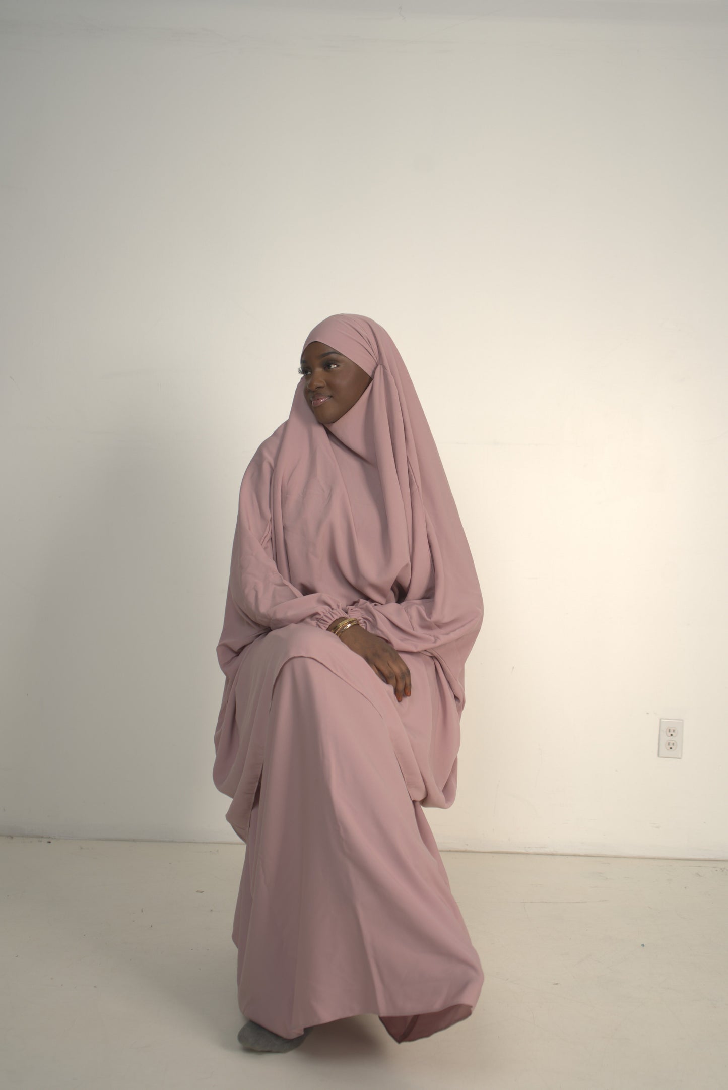 Blush Two Piece Jilbab