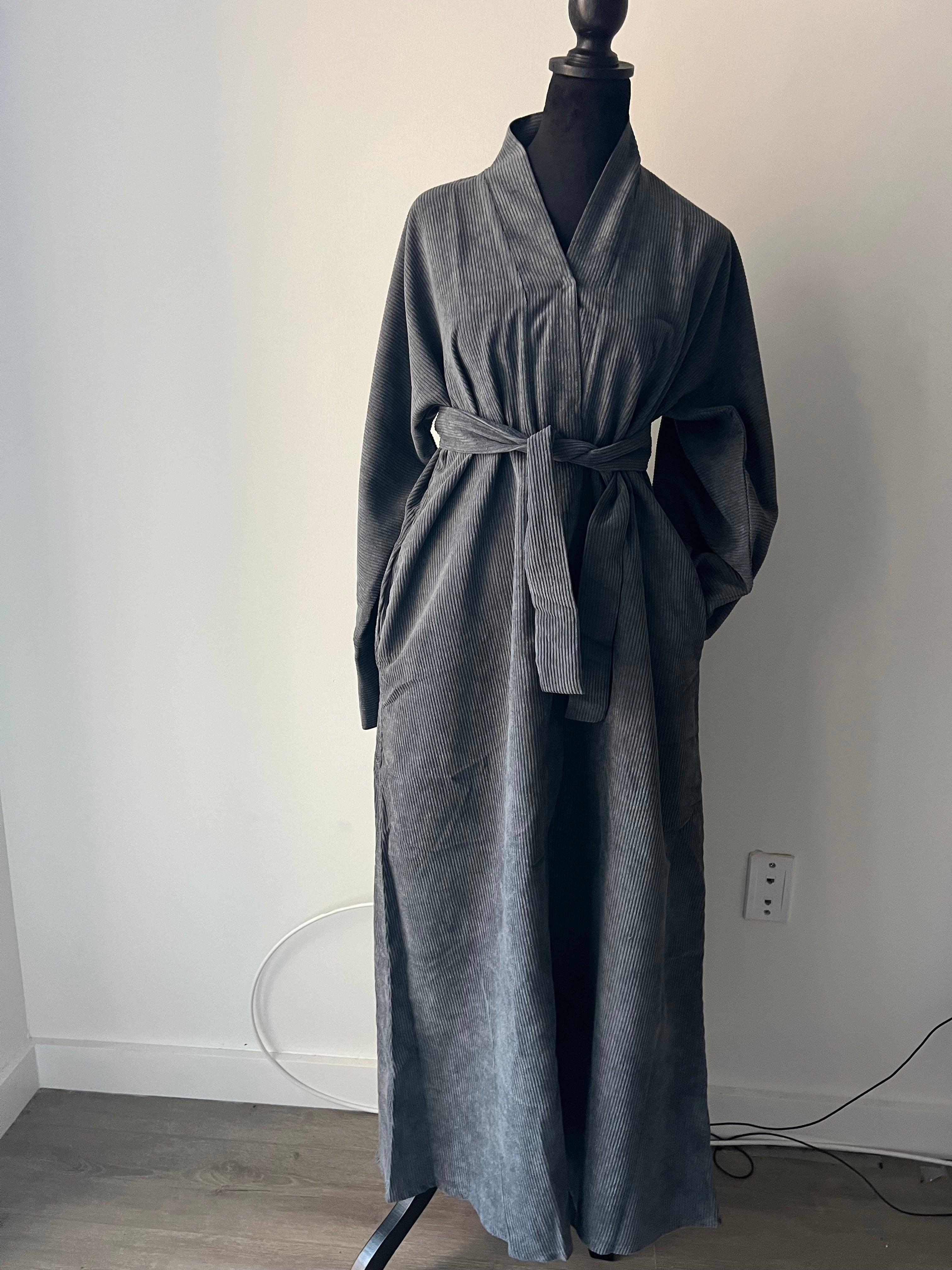 Corduroy Charm Coat + Hijab