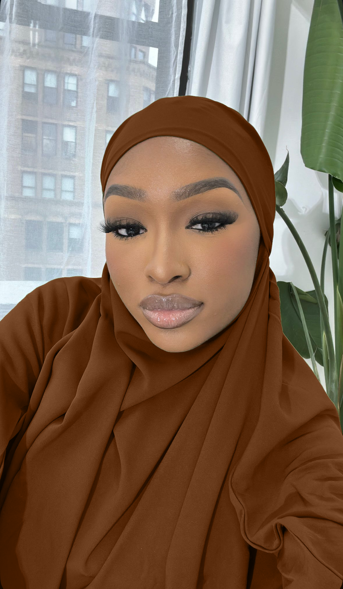 Rust Two Piece Jilbab