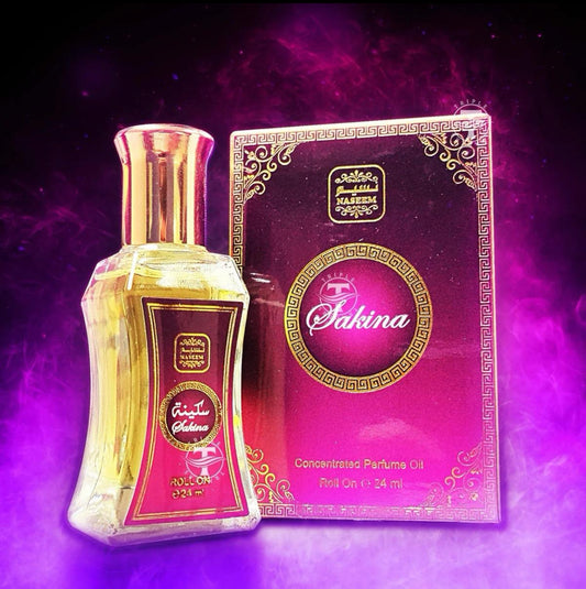 Sakina citrus vanilla musk floral naseem perfume oil -