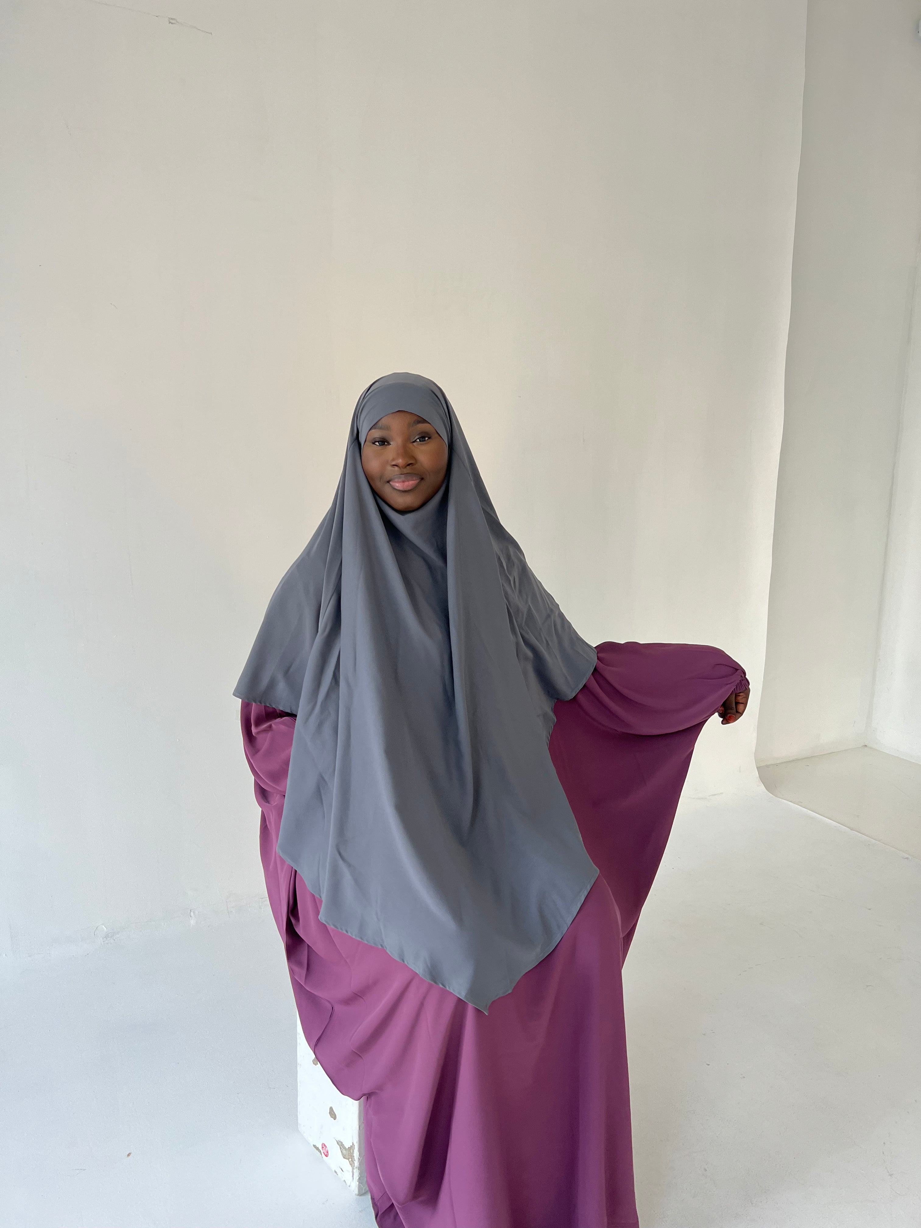 Mauve Lila Abaya