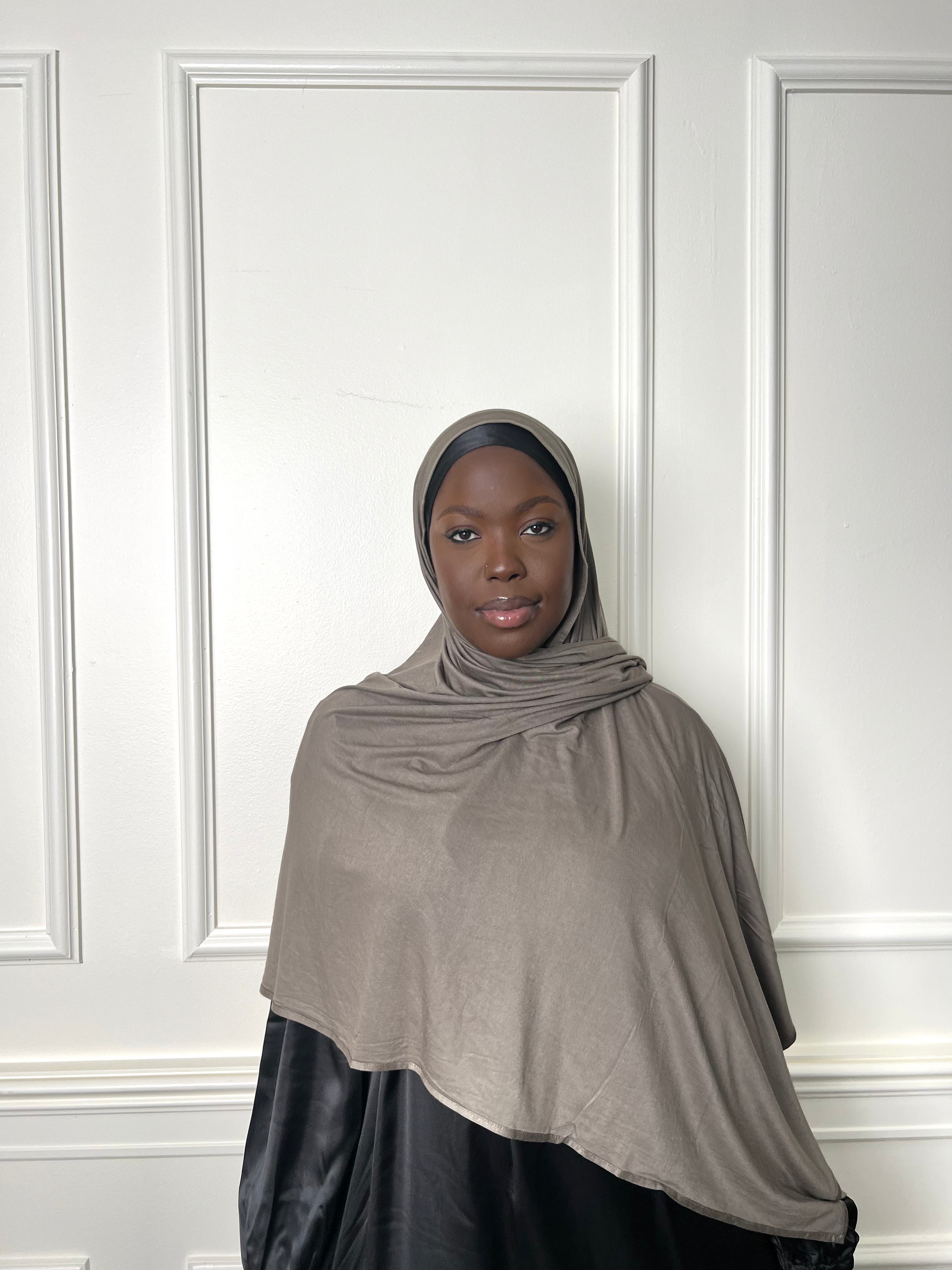 Ash  Premium Essential Jersey Hijab