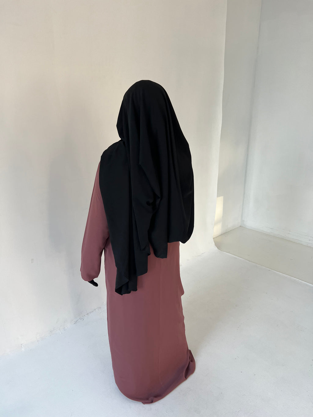 Ruby Purple Pocketed Lila Abaya