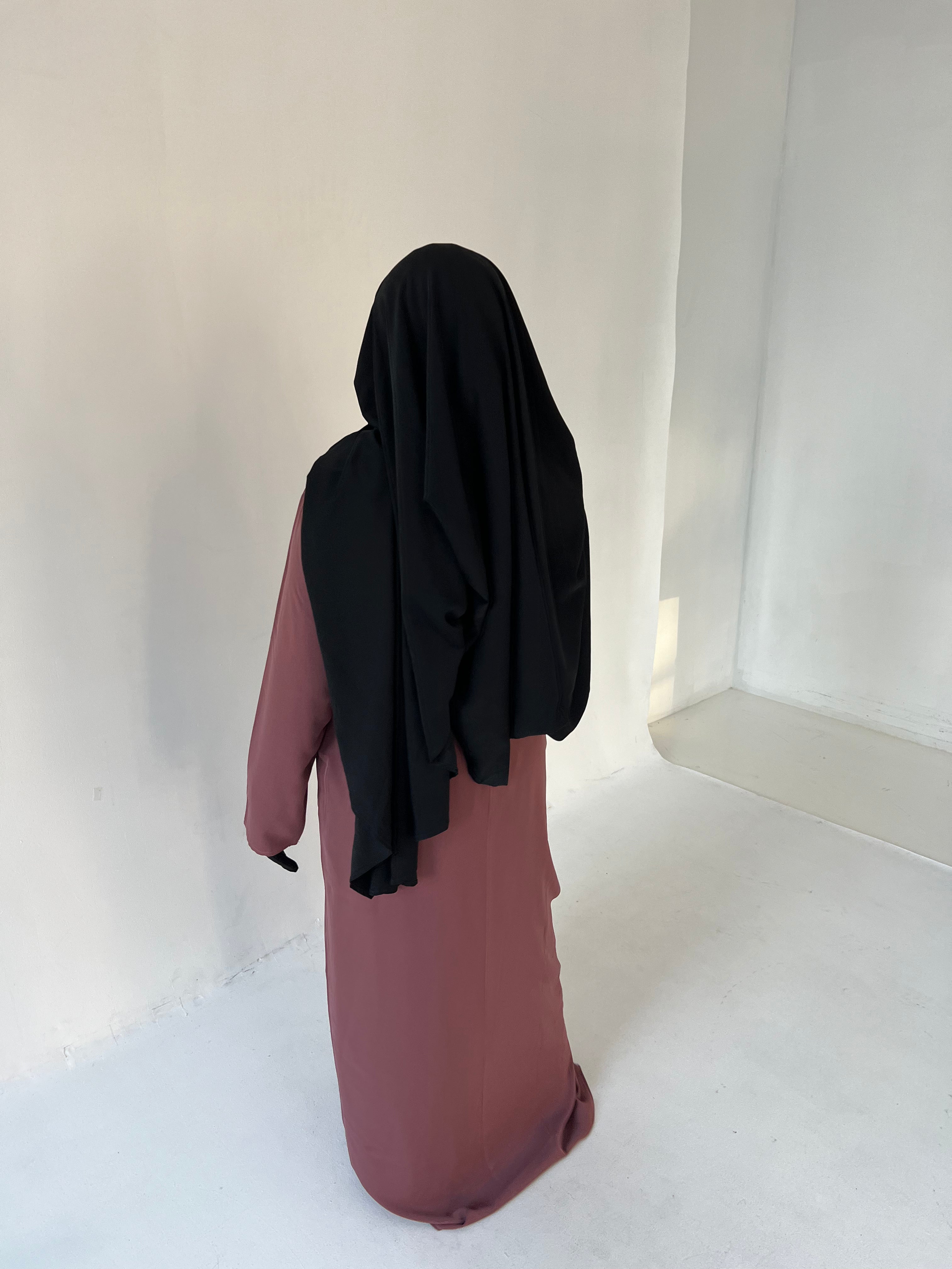 Ruby Purple Pocketed Lila Abaya