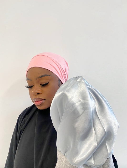 Buy Satin Lined Undercap Online - Satin Hijab Undercap – M'JACENT